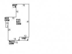 31 Elmwood St, Newton MA  02458-2019 floor plan