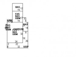 97 Morton St, Newton MA  02459-1029 floor plan