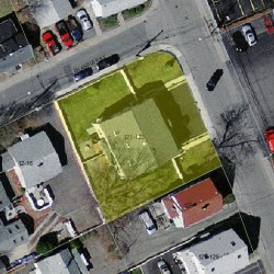 123 Bridge St, Newton MA  02458-1105 aerial view