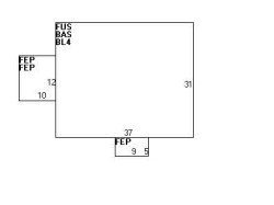 8 Ashmont Ave, Newton MA  02458-1208 floor plan