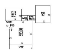 538 Chestnut St, Newton MA  02468-1206 floor plan