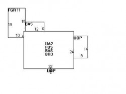 36 Beverly Rd, Newton MA  02461-1113 floor plan