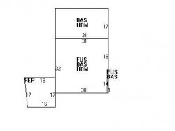 26 Park Ln, Newton MA  02459-1731 floor plan