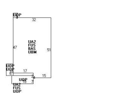 43 Gay St, Newton MA  02460-2248 floor plan