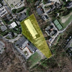 135 Wells Ave, Newton MA  02459-3301 aerial view