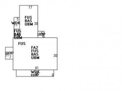 160 Grove St, Newton MA  02466-2257 floor plan