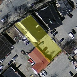 382 Watertown St, Newton MA  02458-1133 aerial view