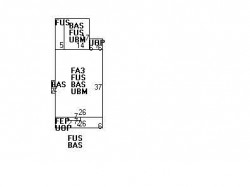 14 Capital St, Newton MA  02458-1302 floor plan