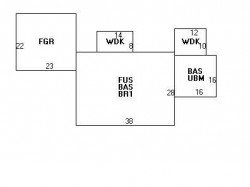 1542 Centre St, Newton MA  02461-1233 floor plan