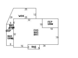 73 Bonad Rd, Newton MA  02465-2948 floor plan