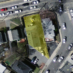 15 Elliot St, Newton MA  02461-1604 aerial view