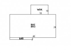 92 Farwell St, Newton MA  02460-1067 floor plan