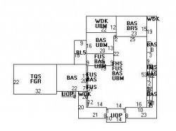 49 Temple St, Newton MA  02465-2306 floor plan