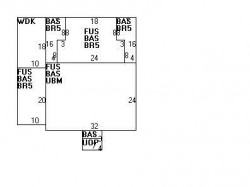 36 Amherst Rd, Newton MA  02468-2302 floor plan