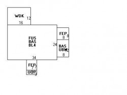 25 Byrd Ave, Newton MA  02465-1625 floor plan