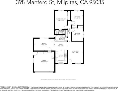 398 Manferd St, Milpitas CA  95035-2647 exterior