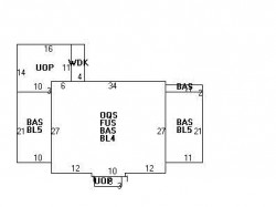 78 Greylock Rd, Newton MA  02465-2704 floor plan