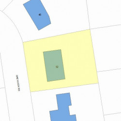 52 Greylock Rd, Newton MA  02465-2704 plot plan