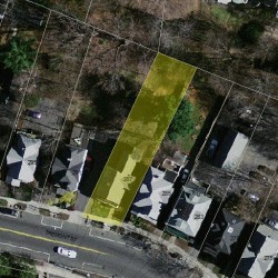 287 Tremont St, Newton MA  02458-2113 aerial view