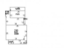 13 Prospect St, Newton MA  02465-2228 floor plan