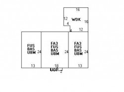 82 Randlett Park, Newton MA  02465-1719 floor plan