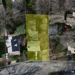 11 Stearns St, Newton MA  02459-2441 aerial view