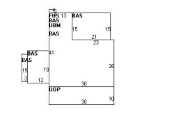 68 Beacon St, Newton MA  02459 floor plan