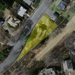 22 Terrace Ave, Newton MA  02461-1427 aerial view