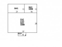 47 Woodland Rd, Newton MA  02466-2313 floor plan