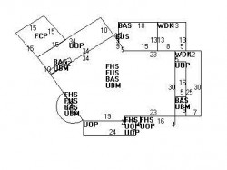 39 Hillside Ave, Newton MA  02465-2543 floor plan