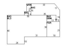 15 Cynthia Rd, Newton MA  02459-2835 floor plan