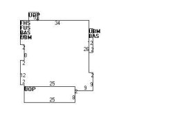 127 Langley Rd, Newton MA  02459-2064 floor plan