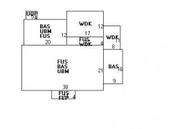 12 Applegarth St, Newton MA  02459-1111 floor plan