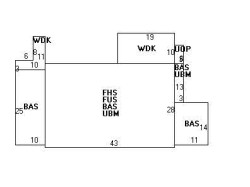 77 Dorset Rd, Newton MA  02468-1455 floor plan