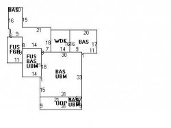 29 Studio Rd, Newton MA  02466-2808 floor plan